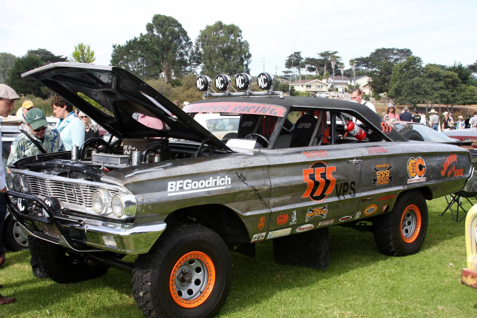 64 Ford Galaxie on steroids at The Concours d'LeMons
