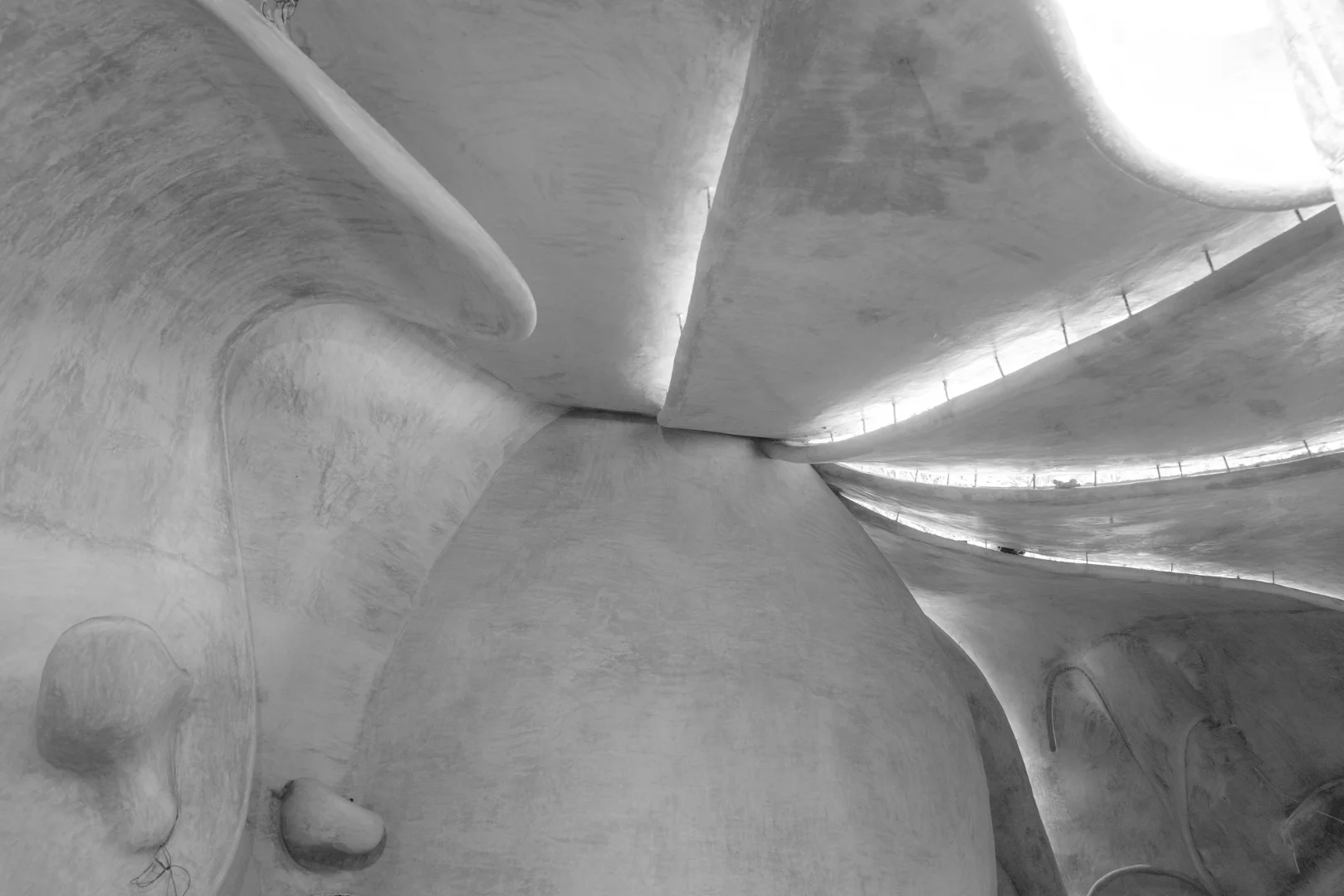 Azulik Uh May also features polished concrete