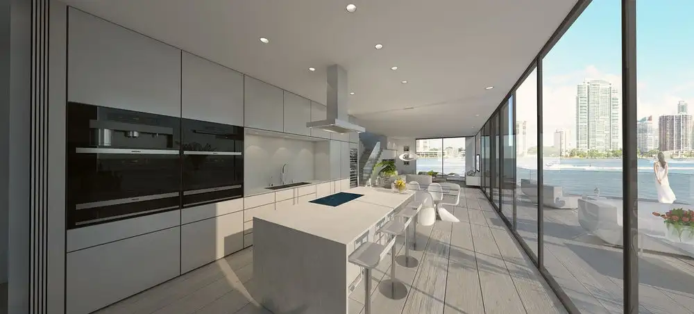 Arkup liveable yacht concept: can be specced up with restaurant grade cooking facilities
