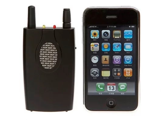 The Hand-held Portable Universal Cell Phones JammerPic courtesy Oh Gizmo.