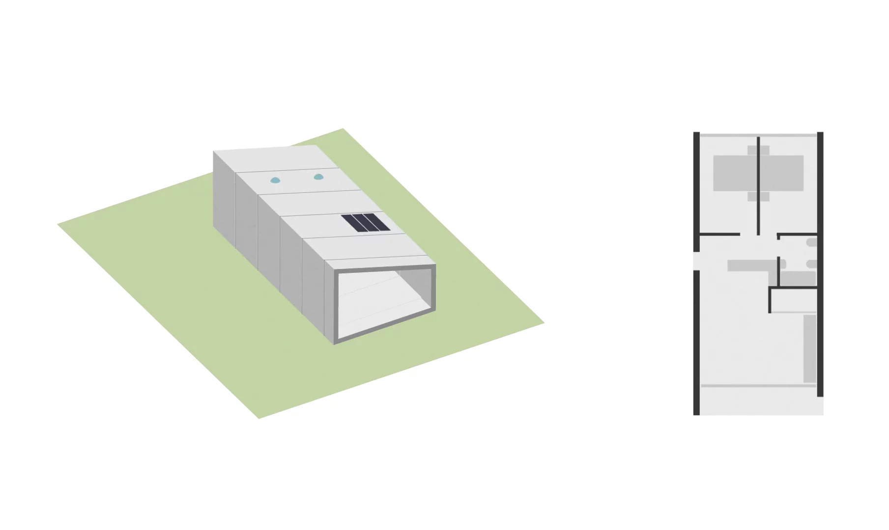 The Gomos home can be adapted to different terrains