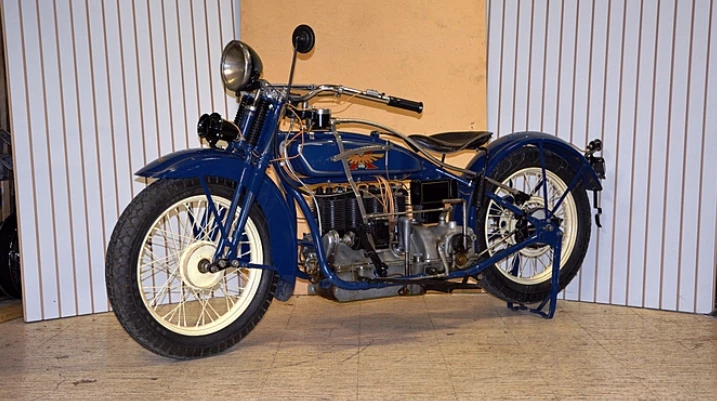$60,500 – 1928 Henderson Deluxe Four - Mecum Lot T72