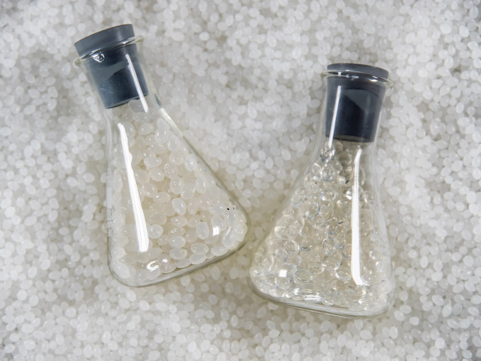 The PLA in granulate form