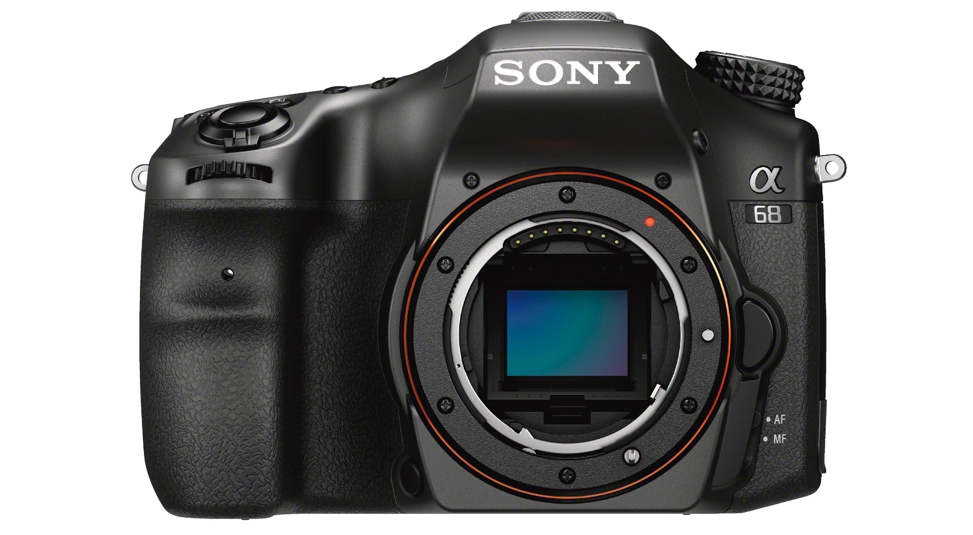 The Sony A68 inherits a number of features from the higher-end A77 II