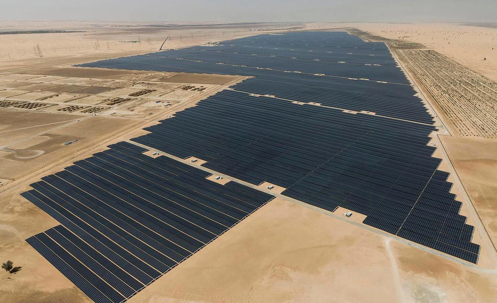 The Noor Abu Dhabi single-site solar plant, which is claimed to be the largest in the world with a production capacity of nearly 1.2 GW
