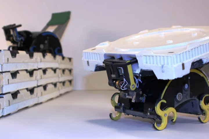 TERMES robots are seen as the first step towards an autonomous multi-robot system that can build structures