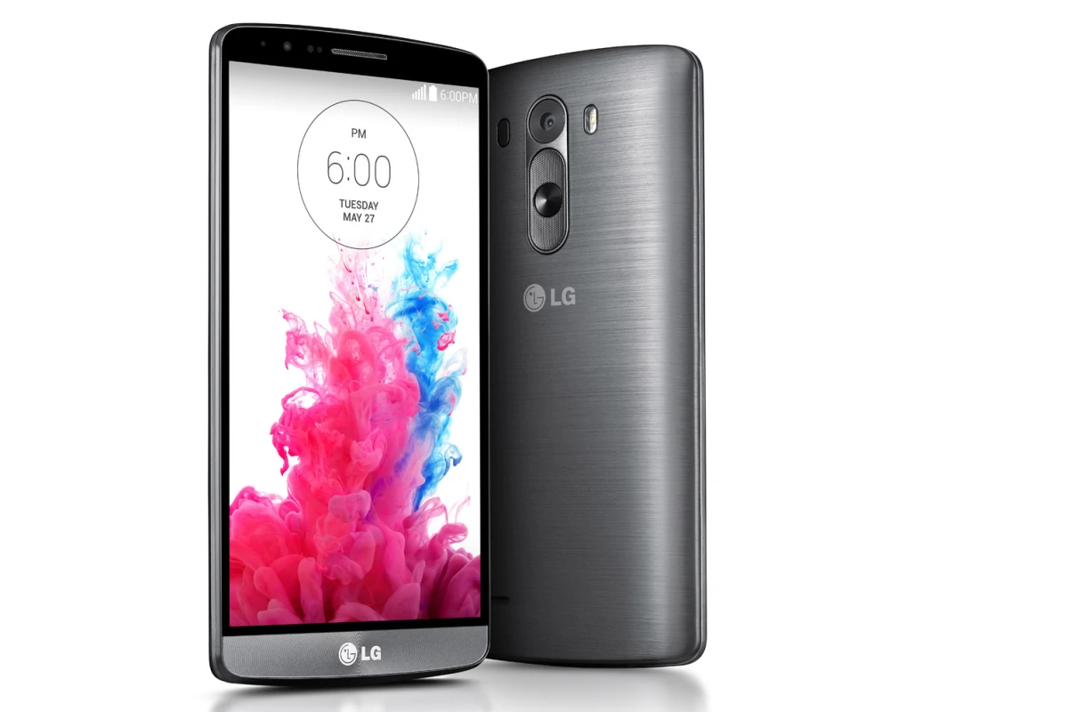 The LG G3 features a 5.5-inch Quad HD display