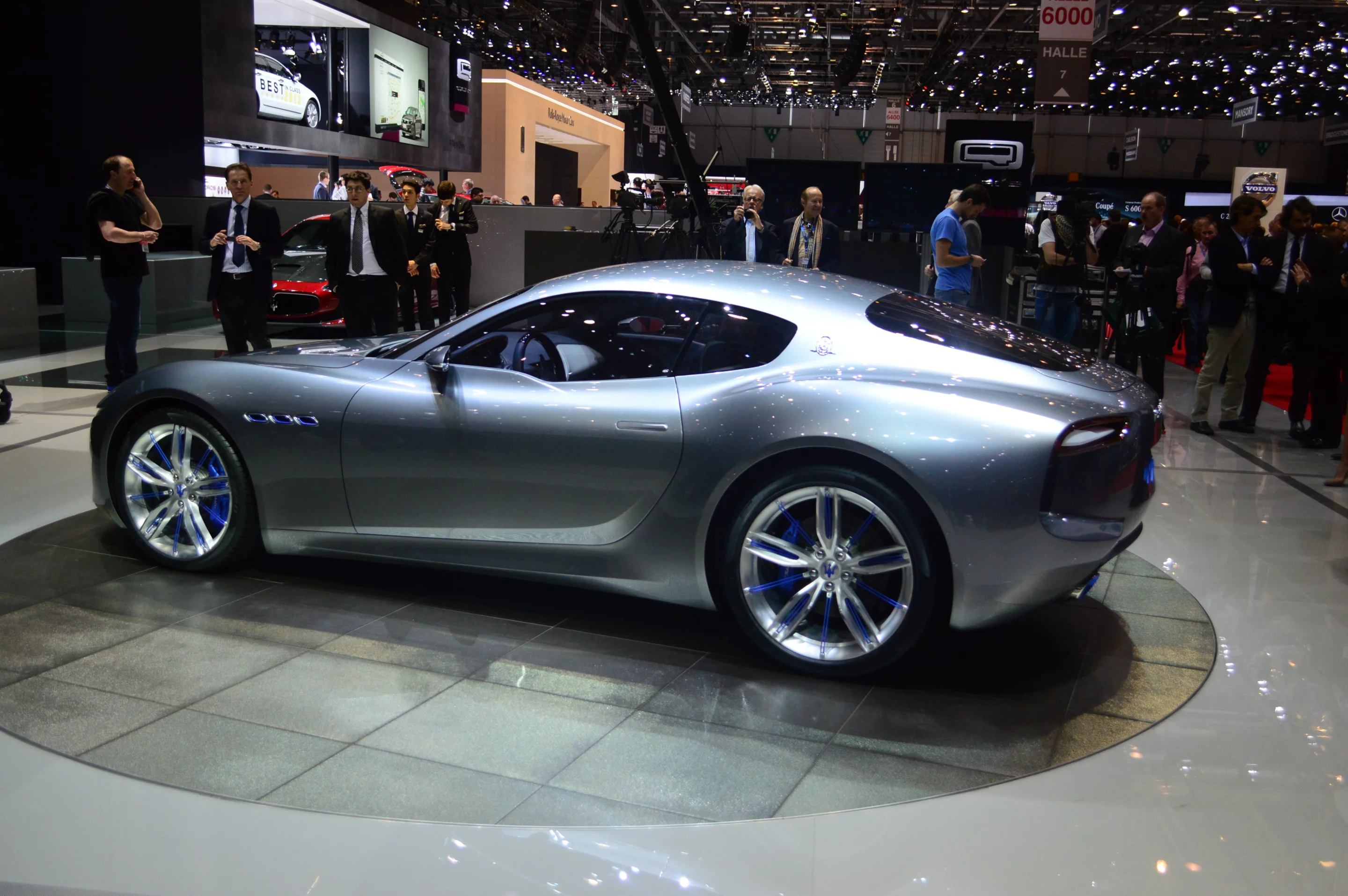The Alfieri two-door concept was designed and realized in Maserati’s Centro Stile offices in Turin (Photo: CC Weiss/Gizmag)