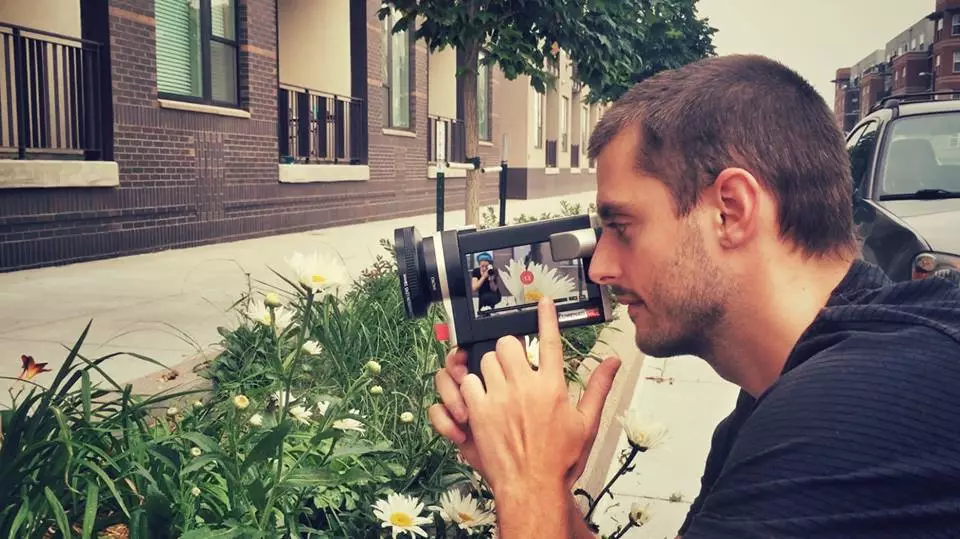 The Super 8mm-inspired Lumenati CS1 uses an iPhone 6 instead of film