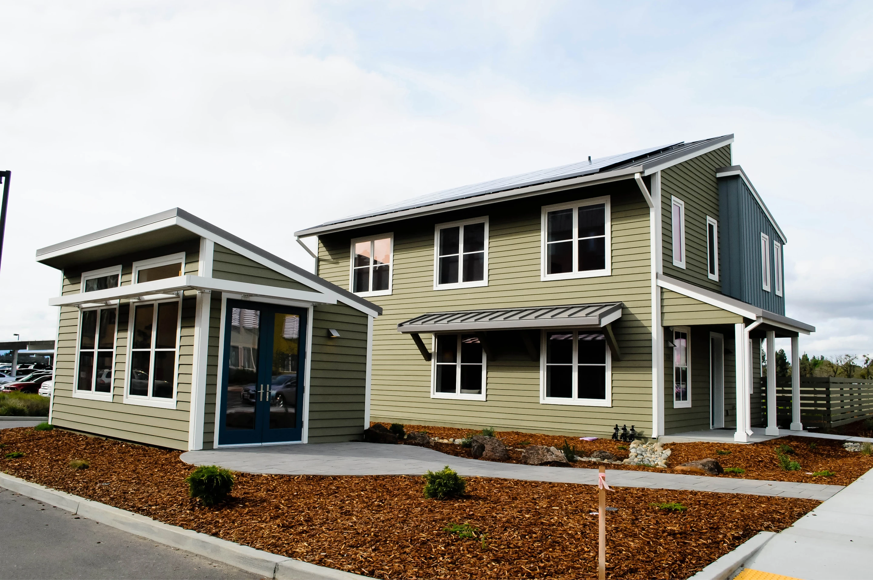 In designing the home, the team took into account local weather conditions