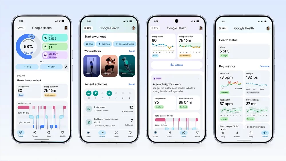 The Fitbit app's got a major glow-up and is now called Google Health