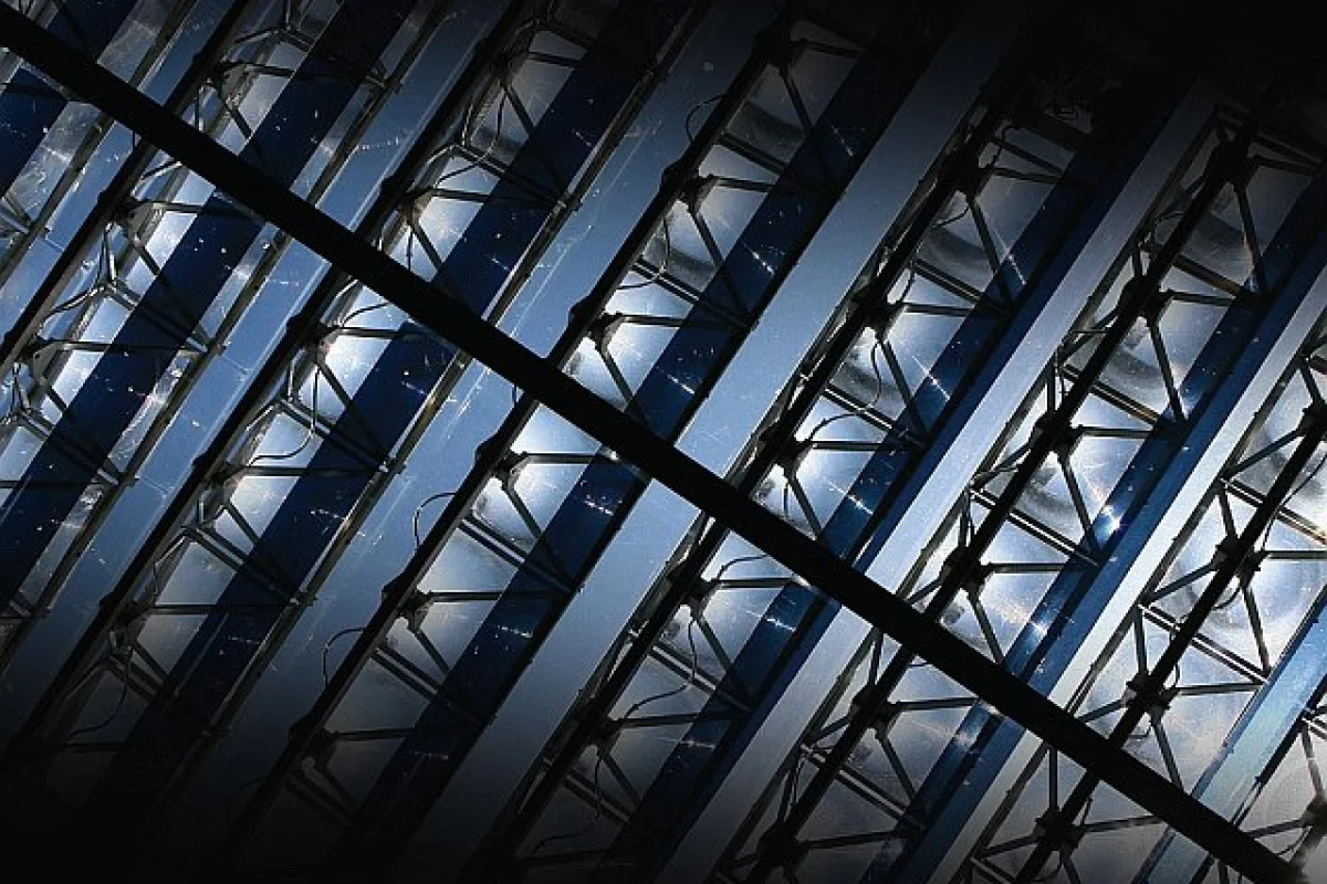 Diamond-Power skylight panels are designed to harness solar energy, while reducing the solar heat load on buildings