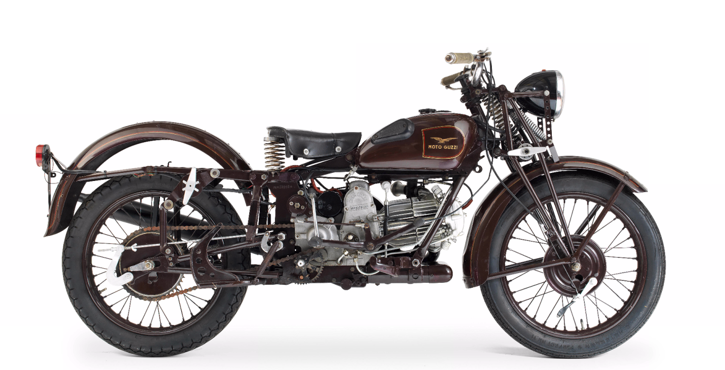 1947 Moto Guzzi 498cc Superalce, Price: £3,450 ($4,584), Auction Description