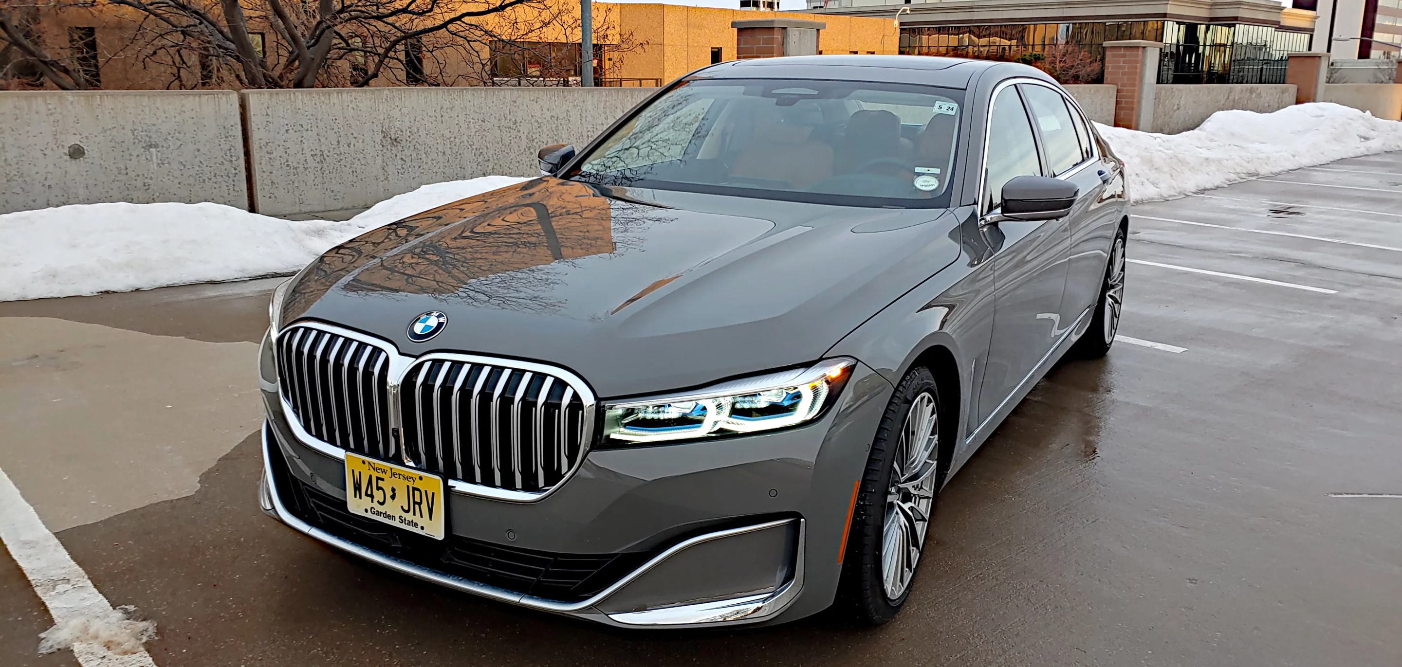 Obvious changes to the BMW 7 Series' front fascia include narrower lights and larger grille work
