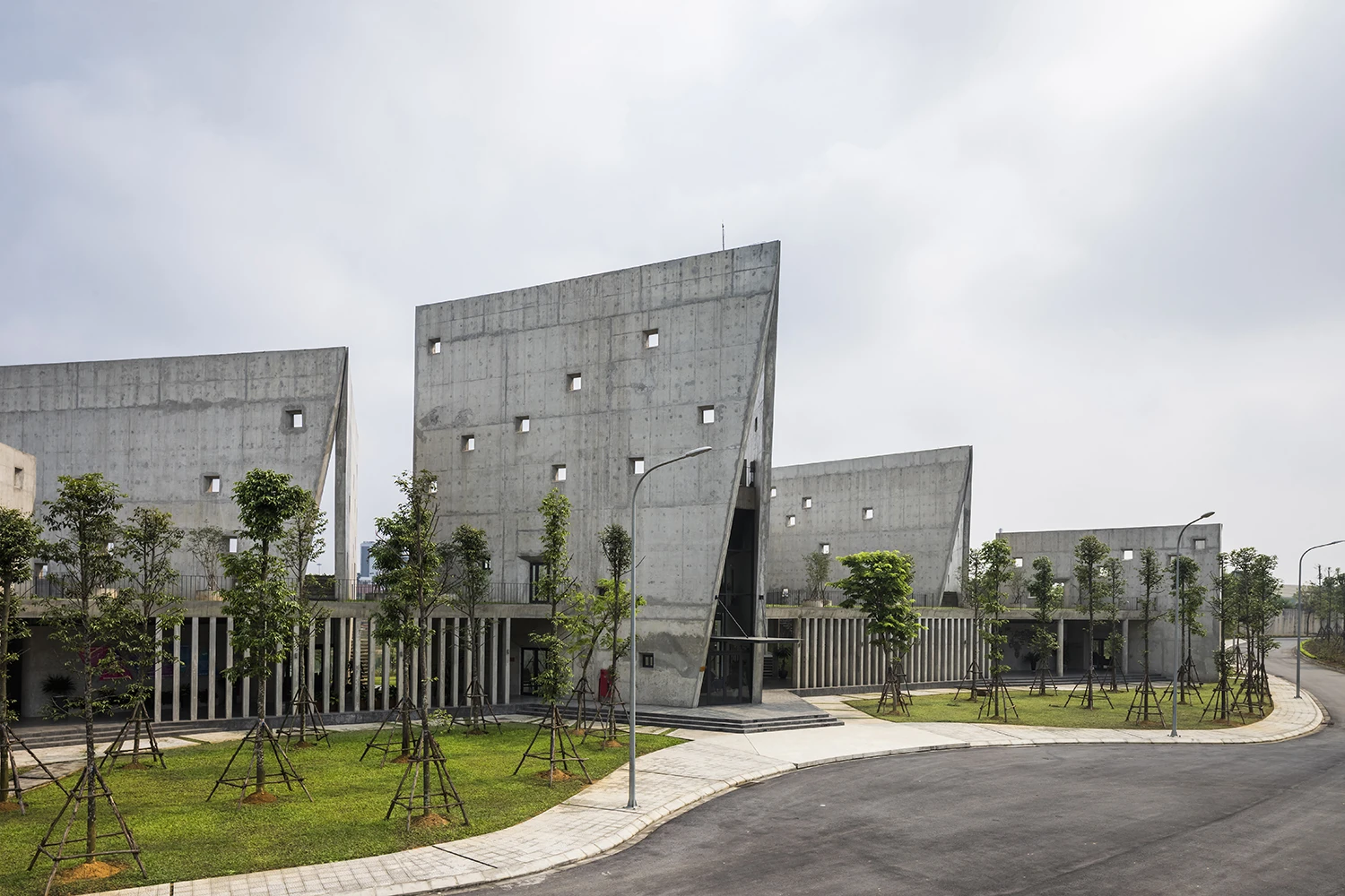 The Viettel Offsite Studio is located on the outskirts of Hanoi
