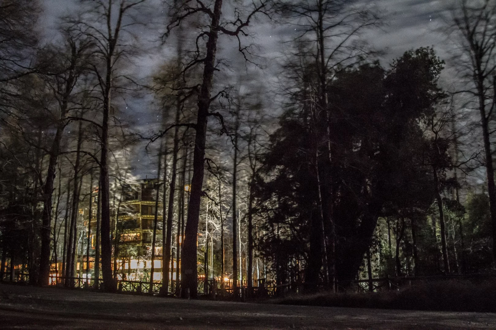 The Nothofagus Hotel Lodge at Huilo Huilo Biological Reserve