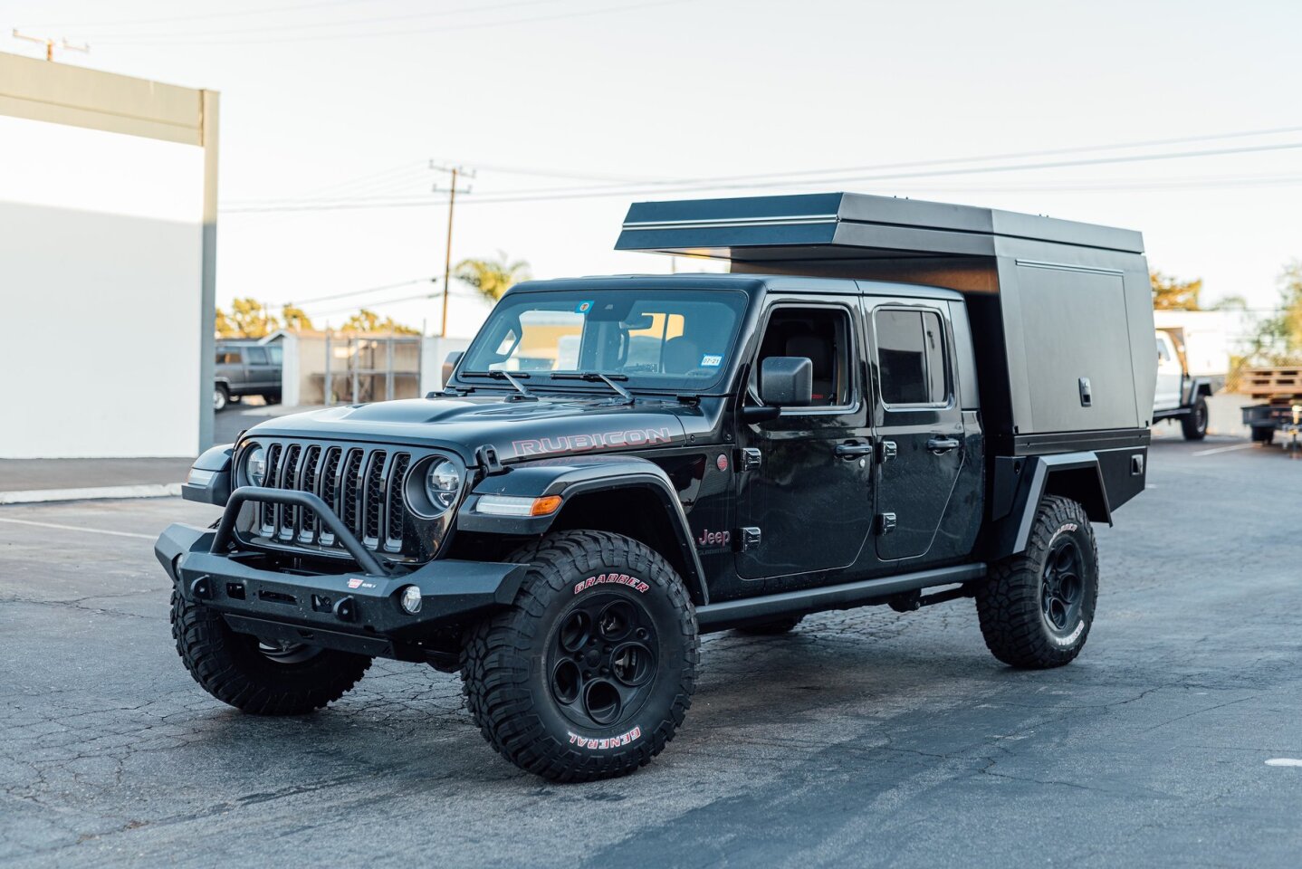Fiftyten now offers its modular three-part camper system on the Jeep Gladiator, sold through Goose Gear