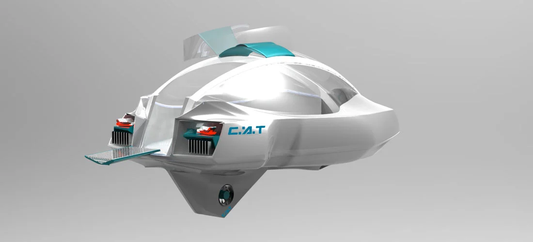 The city aquatic transport concept (Image: Curve Creative)