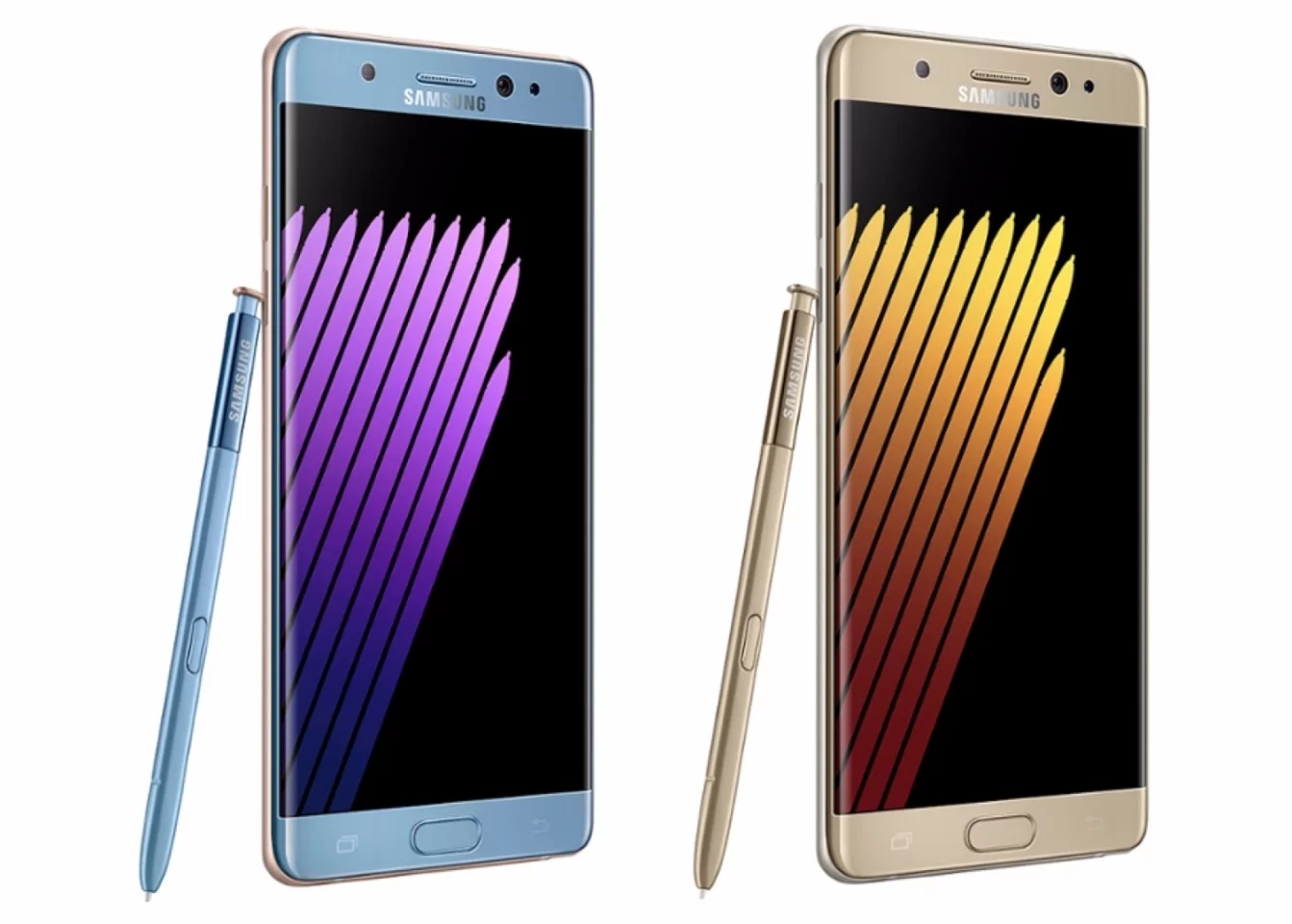 You can get the Note 7 in four different colors
