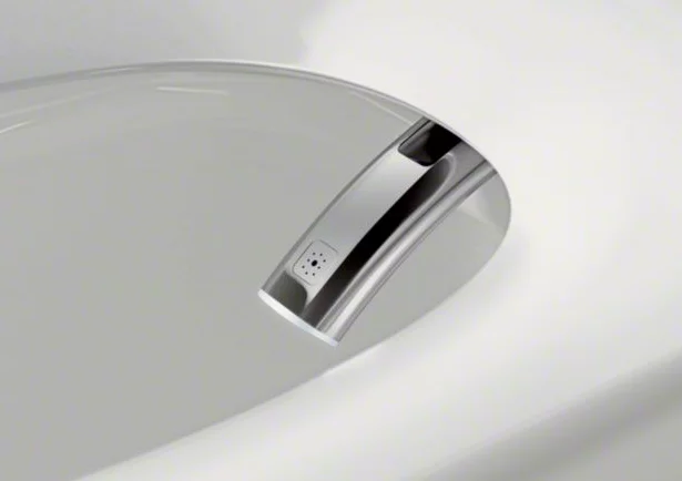 The bidet feature of the Numi toilet