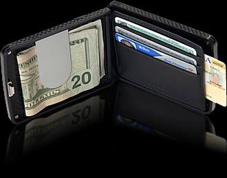 The Biometric Wallet, also sold as the iWallet, will only open with a touch of its owner's fingerprint
