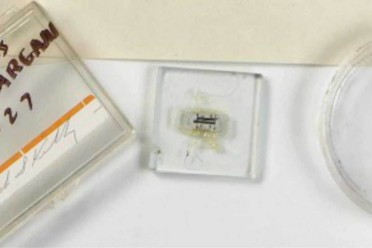 The pioneering integrated circuit has an estimated value of US$1 million and $2 million