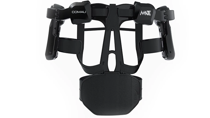 Comau's MATE upper-body skeleton should be on the market in a couple of months