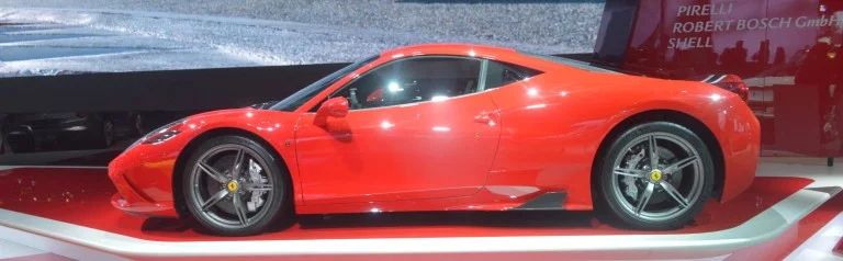 The Ferrari 458 Speciale at the 2014 Paris Motor Show (Photo: C.C. Weiss/Gizmag)