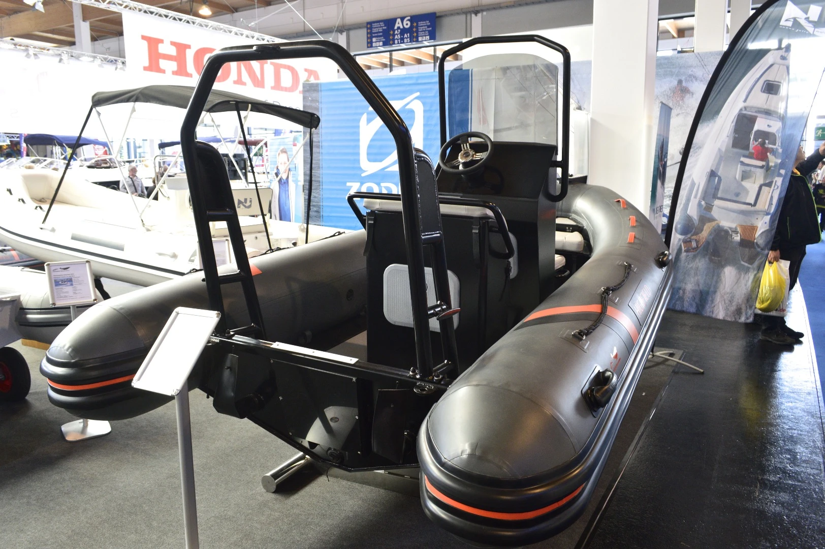 Highfield rigid inflatable boat (RIB)