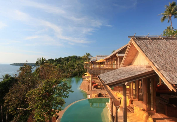 Located on the Thai island of Kood, Soneva Kiri is a luxury holiday destination set amid the lush tropical rainforests