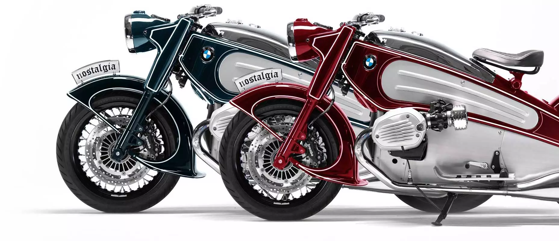 NMoto R NineT Nostalgia: will roll in 11 different color combinations, although the original black and silver will surely be popular