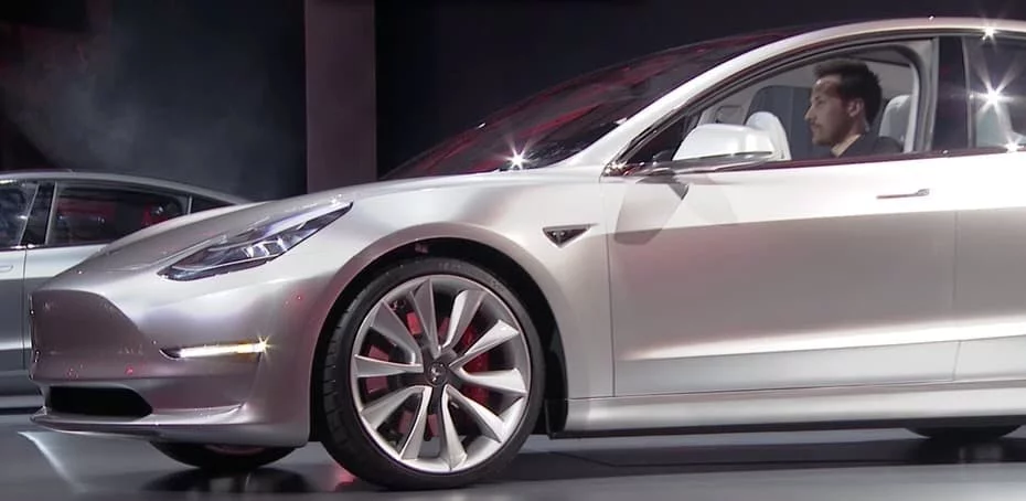 Tesla says gross margin on the Model 3 has turned from slightly negative to slightly positive