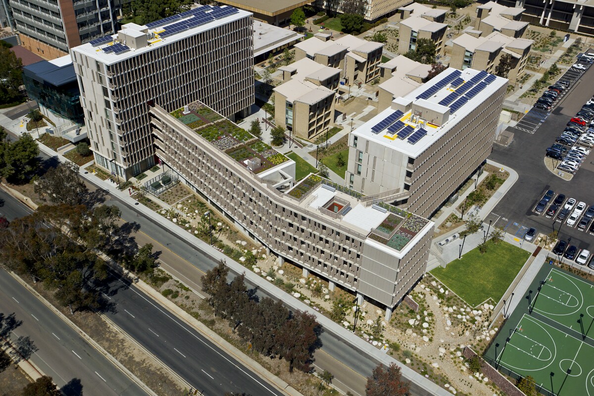 Charles David Keeling Apartments, La Jolla, California by KieranTimberlake (Photo: Lenska Aerial Photography)