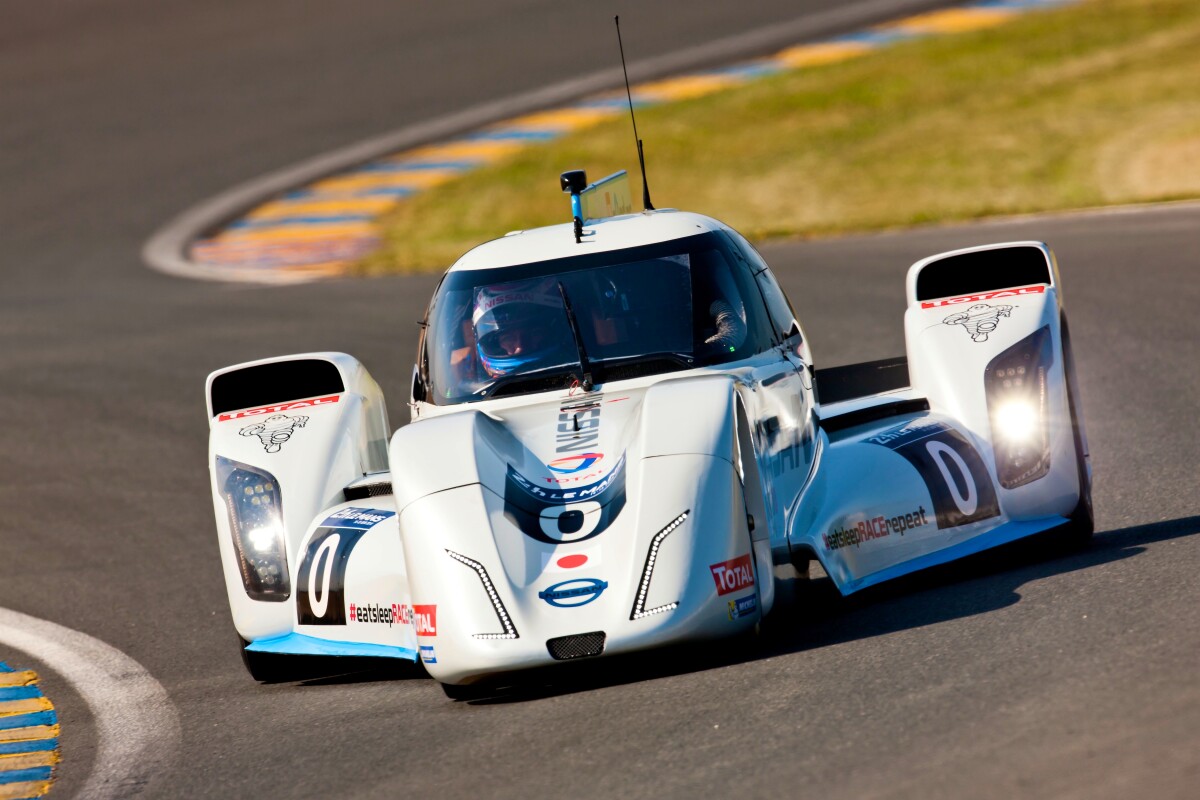 The ZEOD is racing out of Le Mans' Garage 56