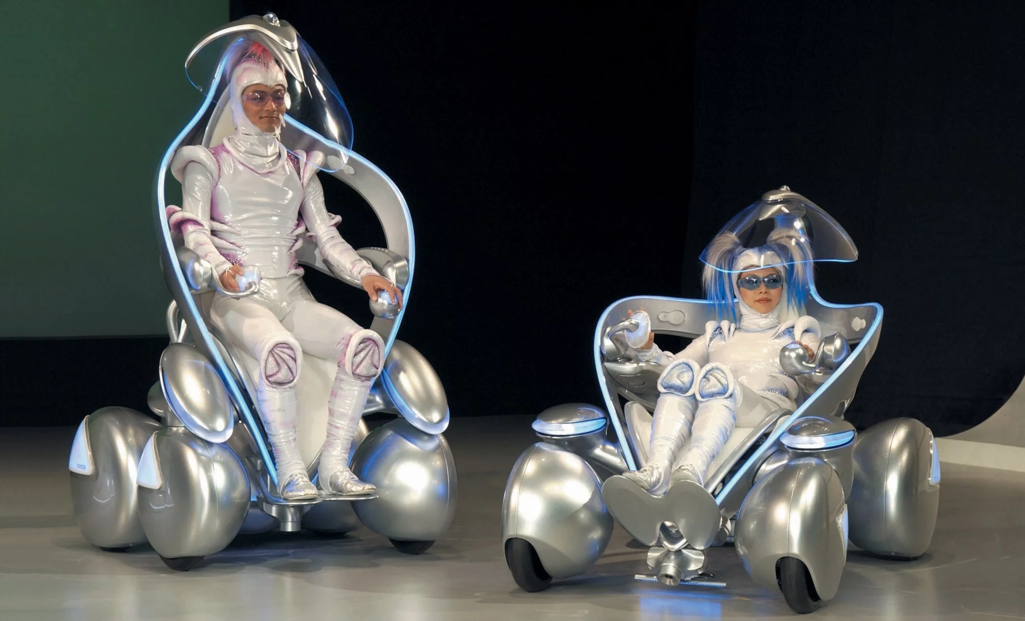 Another of Toyota's early personal mobility prototypes - another forebear of the i-ROAD