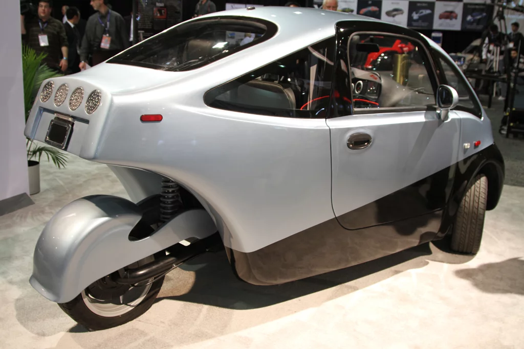 The TRIAC electric three-wheeled vehicle