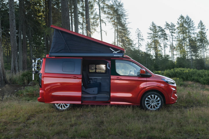 Ford presents the all-new Transit Custom Nugget mini-camper van, soon to be available as a plug-in hybrid