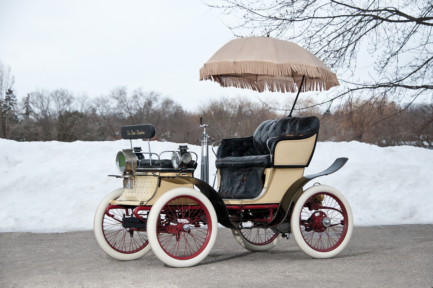 A group of entrepreneurs set up the De Dion-Bouton Motorette Company in New York in 1900. This 1901 De Dion-Bouton is one of the very few surviving Brooklyn-built New York Type Motorettes