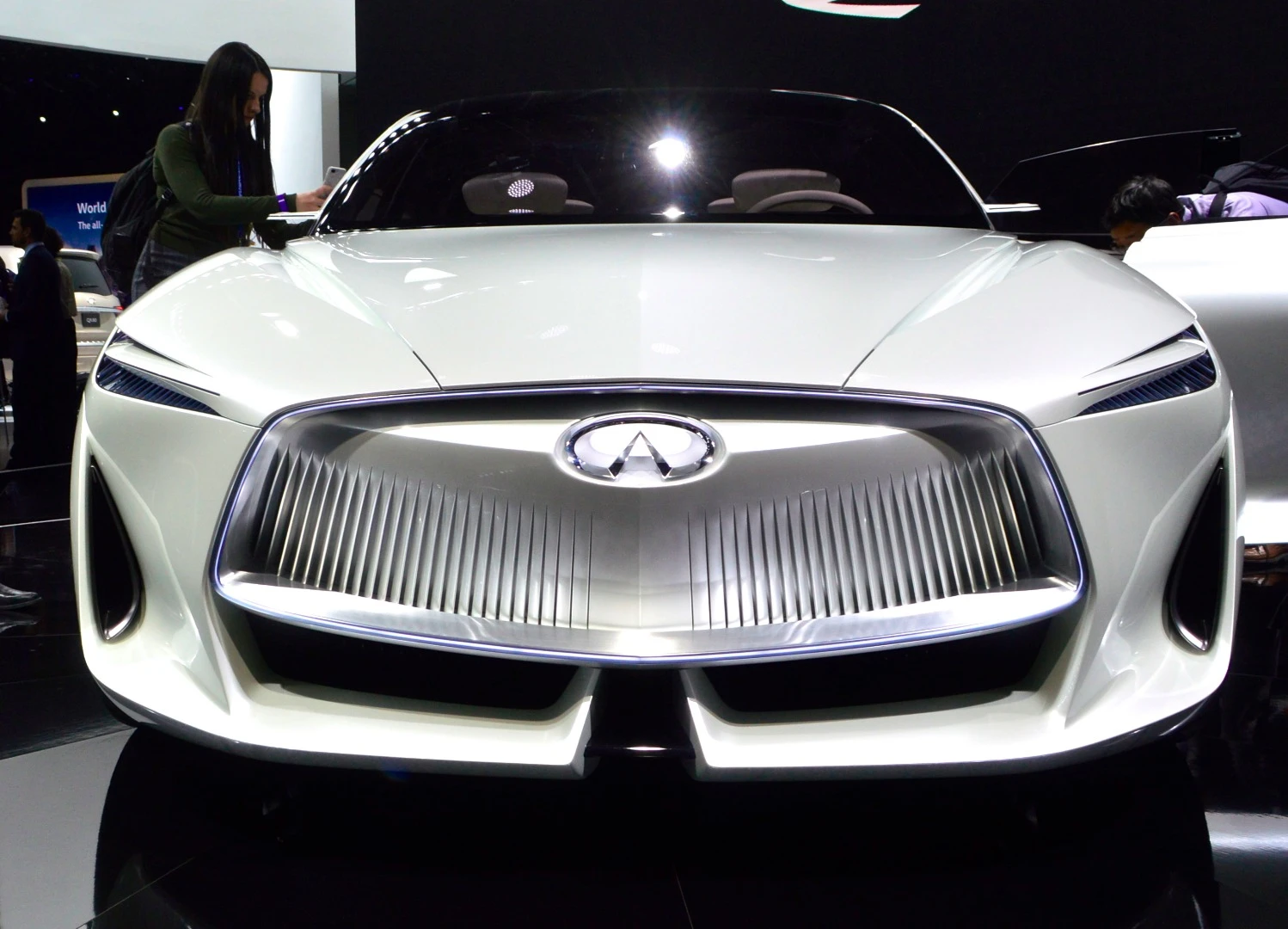 The Q Inspiration features Infiniti's Variable Compression Turbocharged engine tech