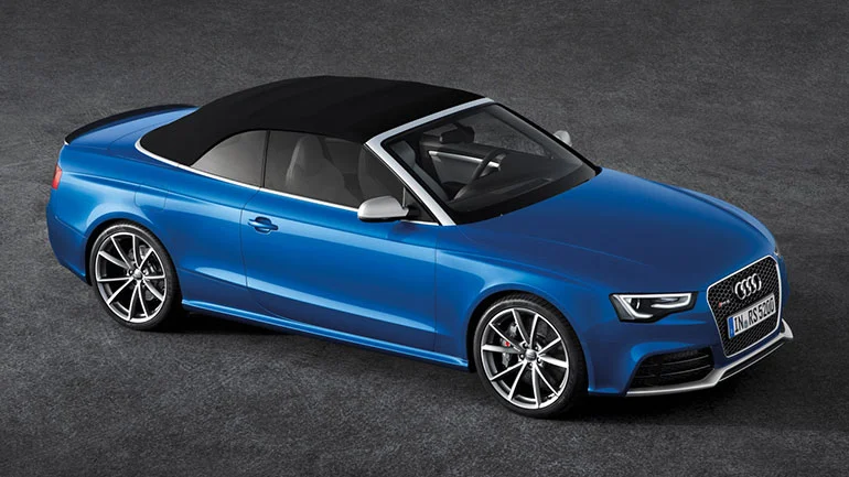 2013 Audi RS5 Cabriolet roof up