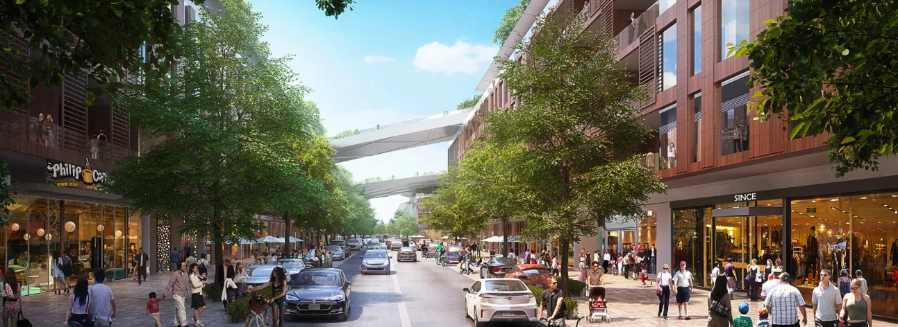 The developers hope to gain LEED Platinum approval for the project