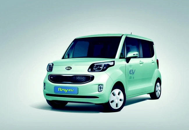 The Kia Ray EV is the first electric vehicle launched by either of Korea's big two automakers