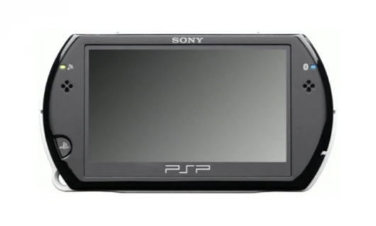 The PSP go in the closed position