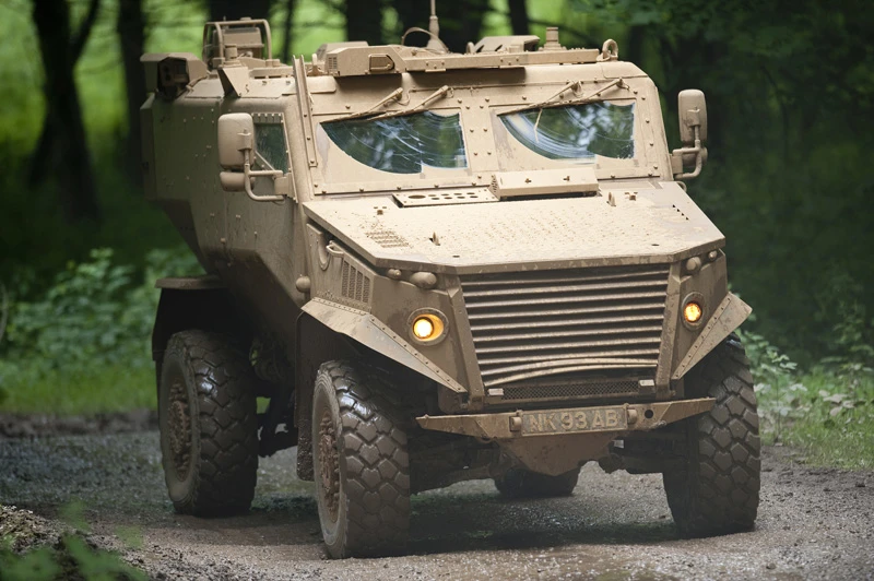 The Foxhound will be deployed in operations later this year (Photo: © Crown Copyright/MOD 2012)