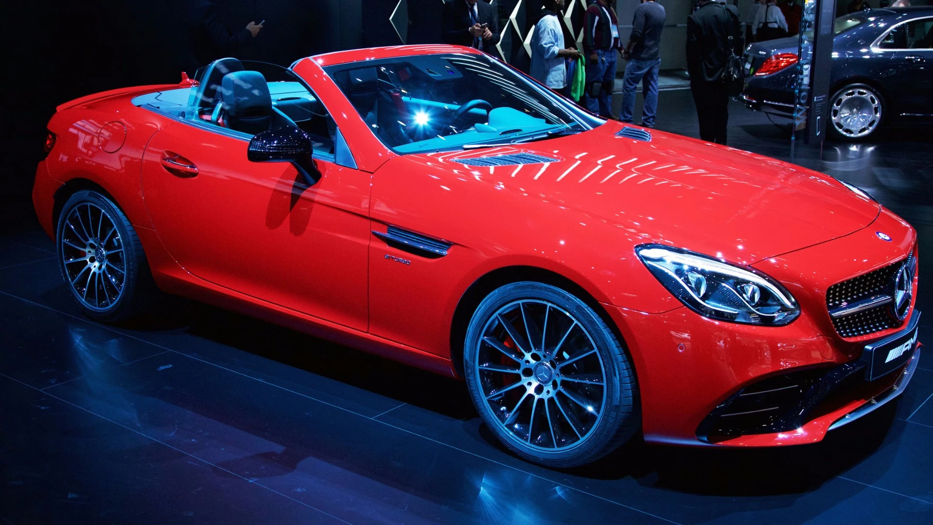 It wasn't all high-end roadsters, although no Mercedes convertible is cheap