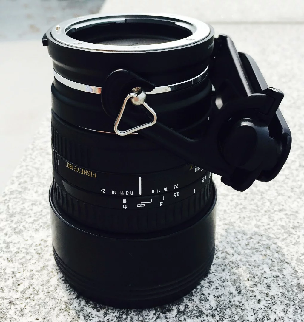 The Clip and Lens Flipper make it easy to carry and deploy a second lens