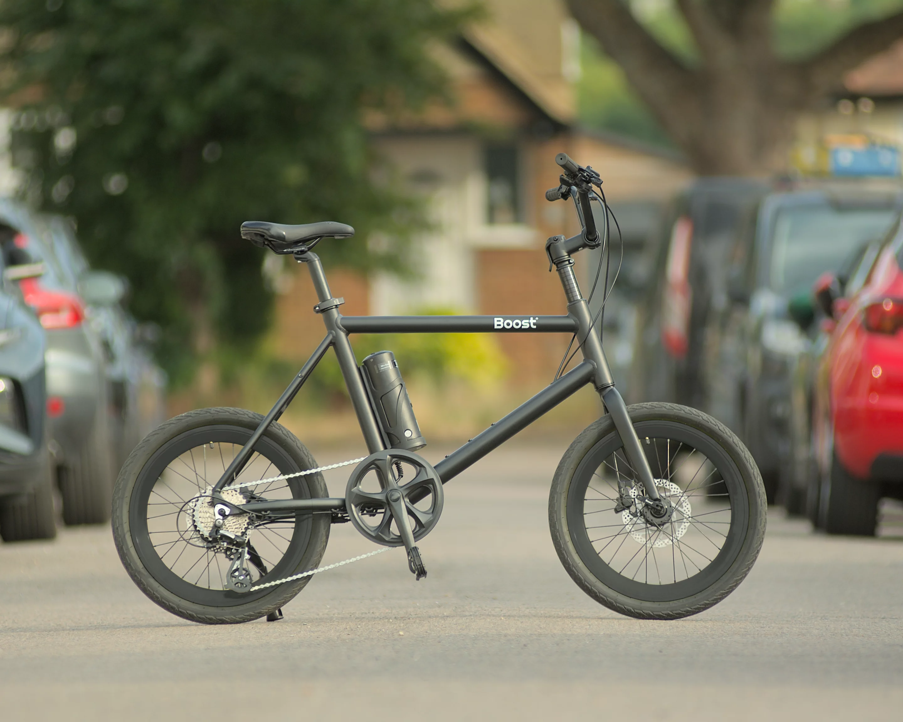 "Boring black" rims are available, but riders can also choose from a range of bright colors