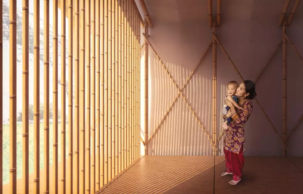 Inside the Just A Minute house designed for earthquake-stricken Nepal