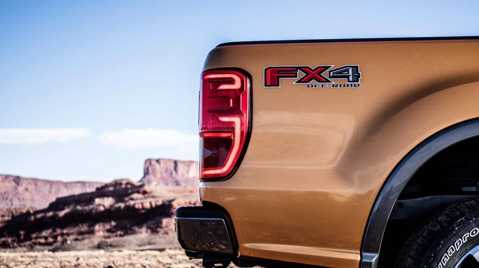 Ford is pushing the FX4 package, which makes the Ranger more of an off-roader