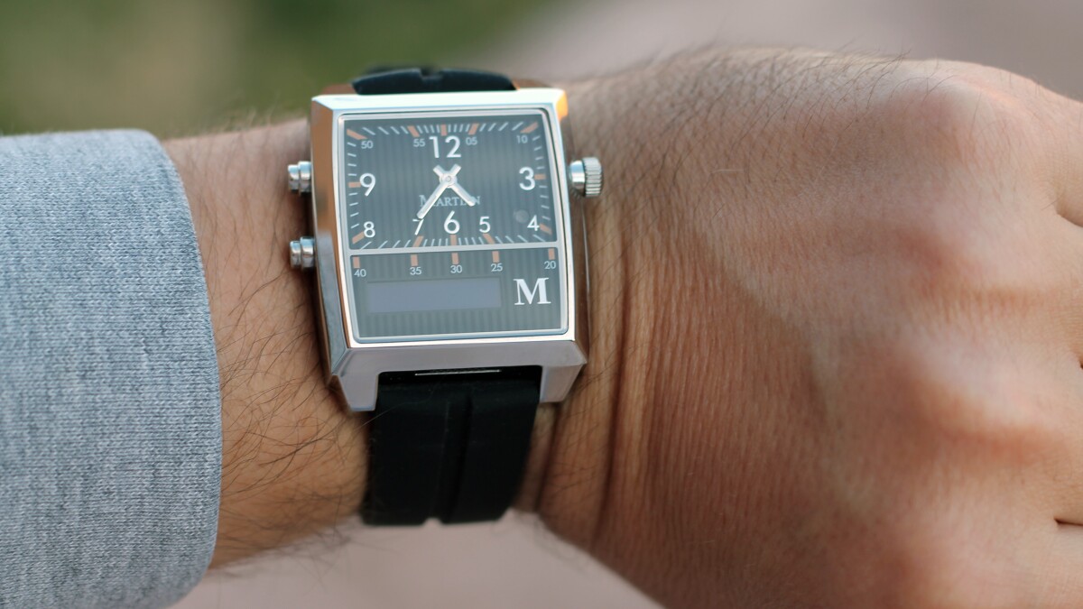 Most observers wouldn't think there was anything smart about this watch